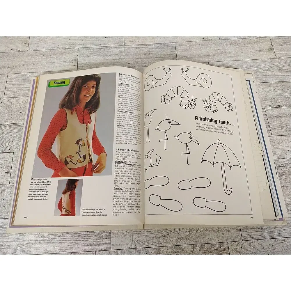 Retro 1970s MAKE IT YOURSELF Step-By-step Crafts Needlework‎ V.3 TRENDY Vintage